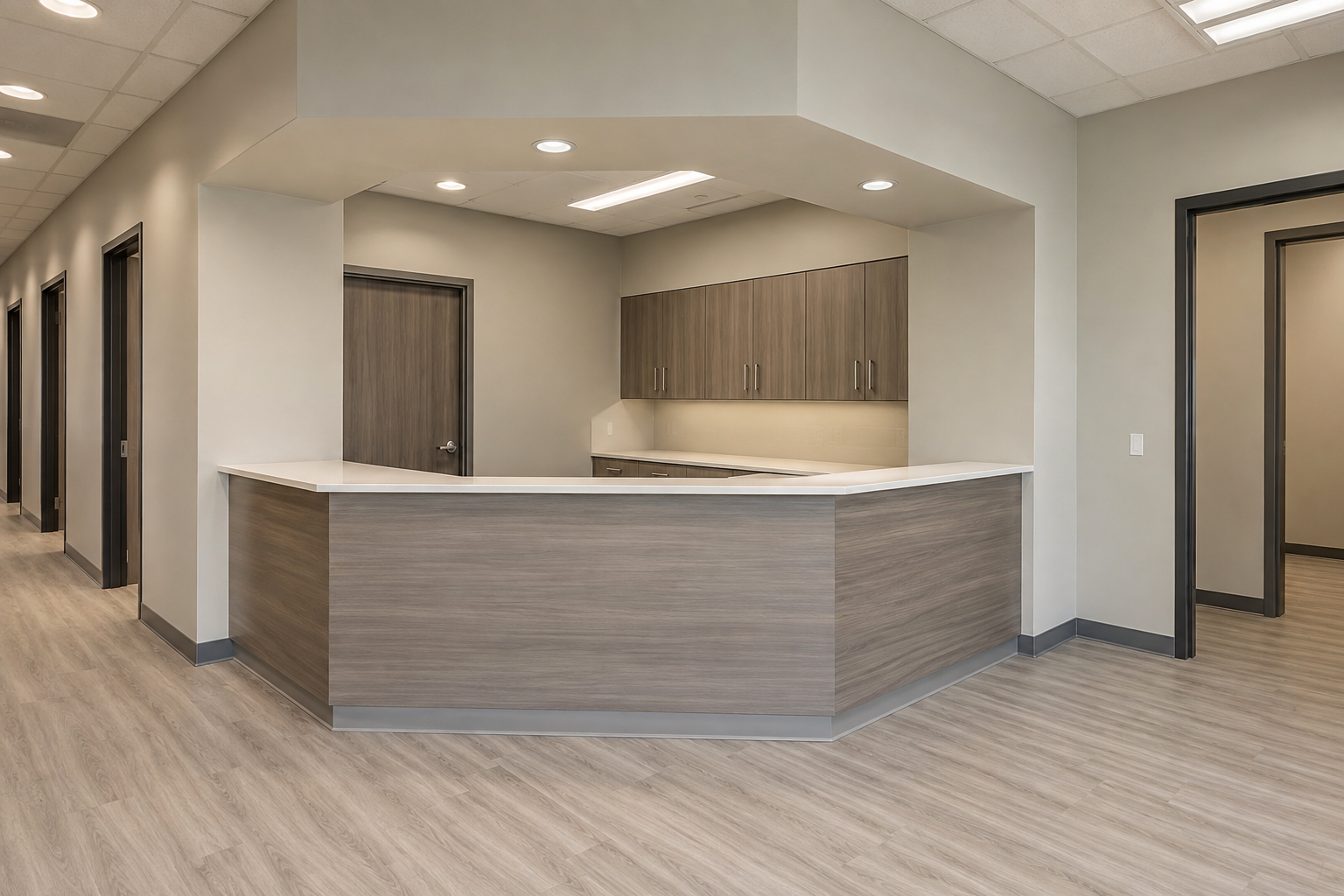 Newly completed medical office